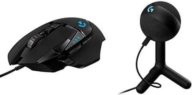 Main image of G502 Hero Wired Gaming Mouse + Yeti Orb RGB Gaming Microphone with LIGHTSYNC, USB Mic - Black