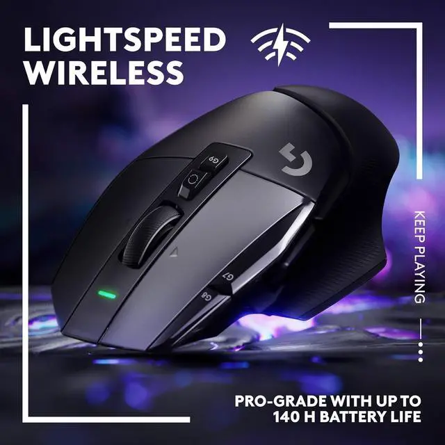 Alt view image 3 of 7 - G502 X Lightspeed Wieless Gaming Mouse & G515 Lightspeed TKL Wireless Gaming Keyboard, Fully Programmable RGB Low-Profile Gaming Keyboard & Wireless Mouse Combo \u2013 PC/Mac - Black