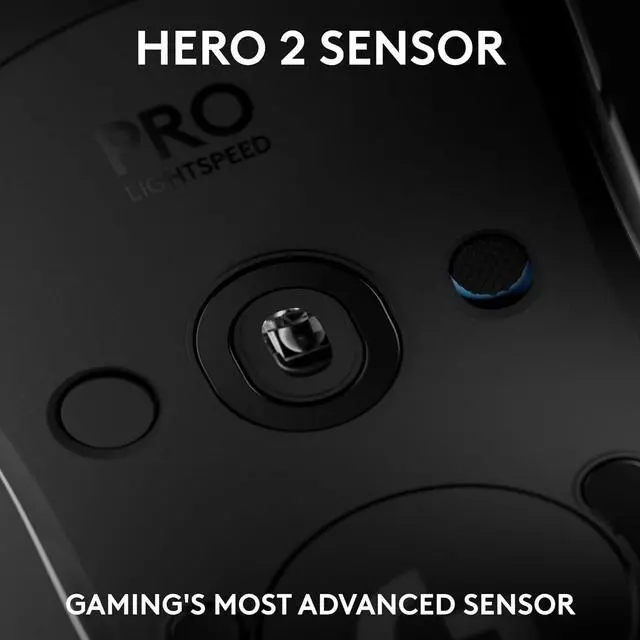 Alt view image 4 of 7 - G PRO 2 Lightspeed Wireless Gaming Mouse, Right- or Left-Handed Mouse with up to 4 Customizable and Switchable Magnetic Side Buttons, 44K DPI Sensor, USB-C Charging, for PC/Mac - White