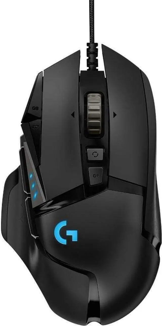 Alt view image 2 of 7 - G502 Proteus Core Tunable Gaming Mouse, 12,000 DPI On-The-Fly DPI Shifting, Personalized Weight and Balance Tuning with (5) 3.6g Weights, 11 Programmable Buttons, Fully Customizable Surface
