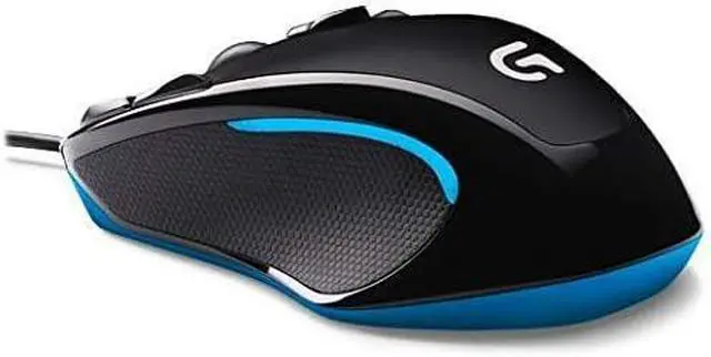 Alt view image 2 of 7 - G300s Wired Gaming Mouse, 2,5K Sensor, 2,500 DPI, RGB, Lightweight, 9 Programmable Controls, On-Board Memory, Compatible with PC/Mac - Black