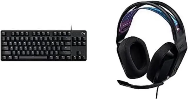 Main image of G413 TKL SE Mechanical Gaming Keyboard + G335 Wired Gaming Headset - Black