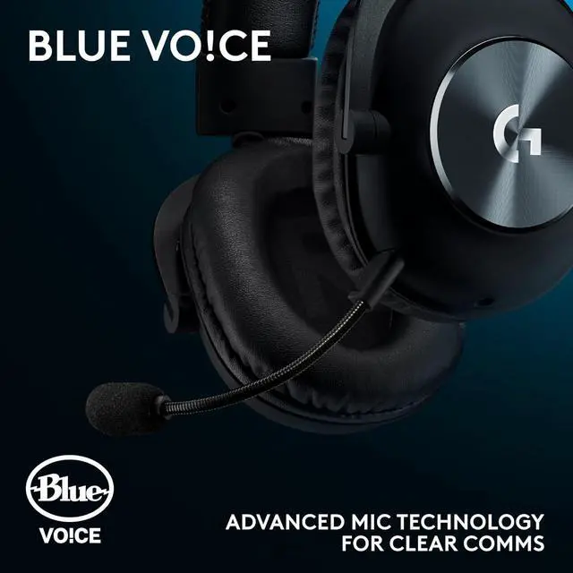 Alt view image 2 of 7 - G Pro X SE Wired Gaming Headset: Blue VO!CE Detachable Boom Mic, DTS 7.1, 50 mm Drivers, USB/3.5mm Aux, USB DAC Included, for PC, Xbox, PS5, PS4 - Black
