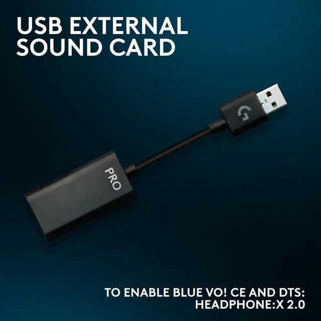 Alt view image 6 of 7 - G Pro X SE Wired Gaming Headset: Blue VO!CE Detachable Boom Mic, DTS 7.1, 50 mm Drivers, USB/3.5mm Aux, USB DAC Included, for PC, Xbox, PS5, PS4 - Black