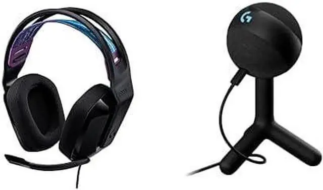 Main image of G335 Wired Gaming Headset + Yeti Orb RGB Gaming Microphone with LIGHTSYNC, USB Mic - Black