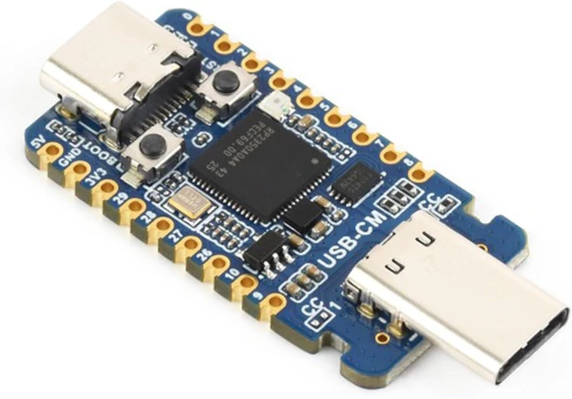 Main image of RP2350-USB-C Dev Board, RPi Microcontroller, Dual-core & Dual-Architecture