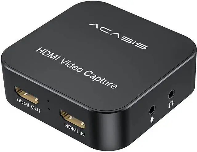Main image of ACASIS Capture Card USB 3.0 1080P60FPS Stream and Record in HDMI Capture Device for Playstation 4, Xbox One & Xbox 360 Broadcast Live, Record via DSLR, Camcorder, or Action Cam