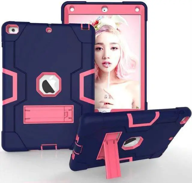 Main image of Case for ipad 9th Generation/iPad 8th Generation/iPad 7th Generation, Slim Heavy Duty Shockproof Rugged Protective Case with Built-in Stand for iPad 10.2 inch 2021/2020/2019