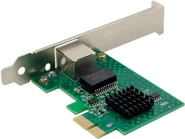 Alt view image 4 of 6 - 2.5GBase-T PCIe 3.1 Network Adapter with Intel I225-V+3ft Cat8 Ethernet Cable 2500/1000/100Mbps PCI Express Gigabit Ethernet Card RJ45 LAN Controller for Windows 10/11 with Low Profile Bracket