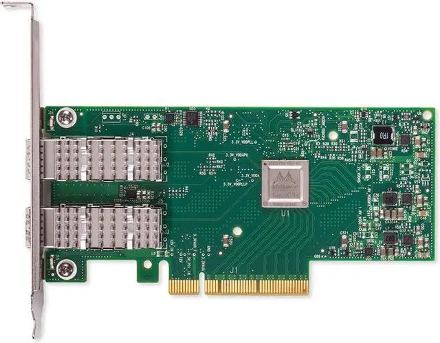 Main image of Mellanox ConnectX-4 MCX4121A-XCAT 10Gigabit Ethernet Card - PCI Express 3.0 x8 - 2 Port(s) - Optical Fiber