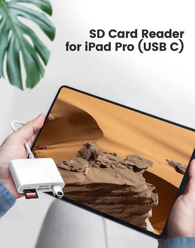 Alt view image 5 of 7 - USB C SD Card Reader, USB-C to SD MicroSD XD Picture MS Memory Stick Cards, Type C 5 Slots Memory Card Adapter for i-Phone 15 iPad Mac Laptop MacBook and Android Galaxy More USBC Devices