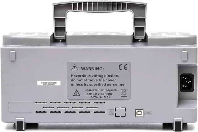 Alt view image 4 of 6 - Hantek DSO2C10 Digital Storage Oscilloscope 100MHz Bandwidth 2CH Dual Channel 1GSa/s 8M Memory Depth with High Voltage Probre