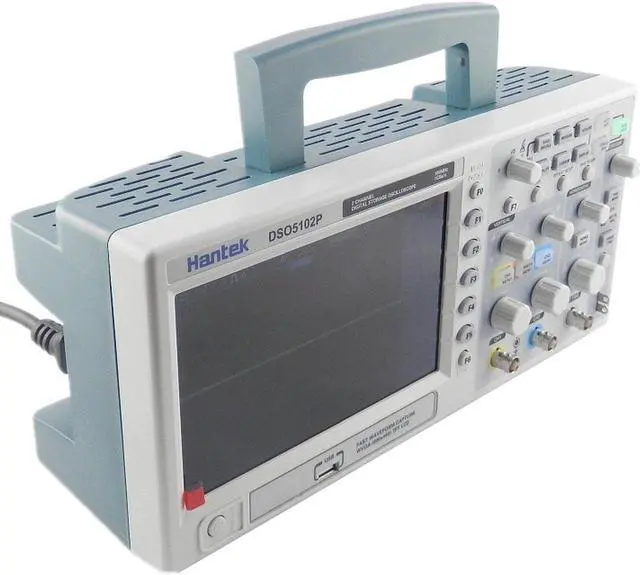Alt view image 4 of 6 - Hantek DSO5102P Digital Storage Oscilloscope USB 100MHz 1GSa/s 40K,2 Channel,2CH