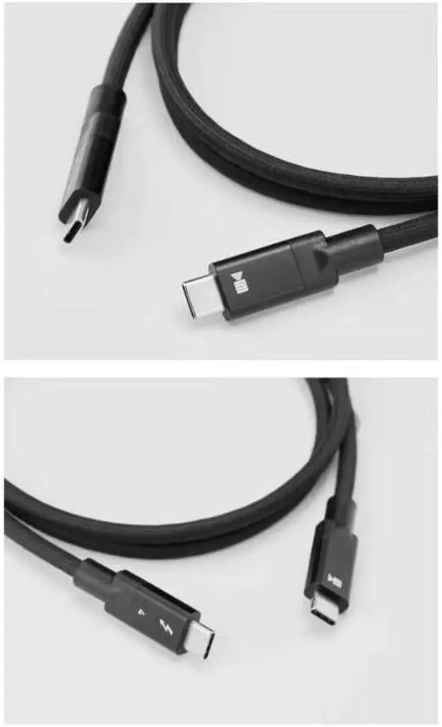 Alt view image 7 of 7 - Thunderbolt 4 Cable, 3.3 ft USB C to USB C Cable, 240W Charging, 40Gbps Data Transfer, Supports 8K/4K Displays, for iPhone 16 Series, MacBook Air, iPad, Sam-sung (Thunderbolt 4-Certified)