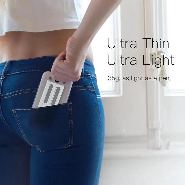 Alt view image 3 of 6 - 2 Pack Cell Phone Stand, Adjustable Foldable Mini Mobile Phone Holder for Desk Compatible with iPhone/Kindles/Smartphones (White)