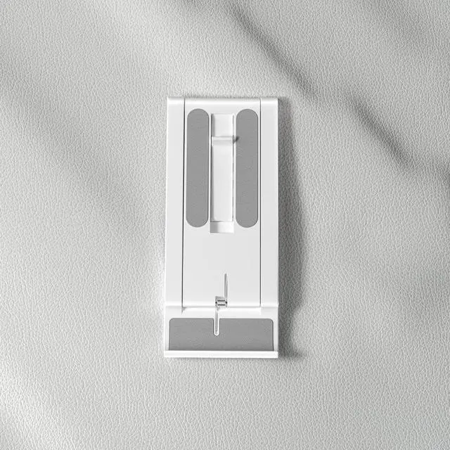 Alt view image 2 of 6 - 2 Pack Cell Phone Stand, Adjustable Foldable Mini Mobile Phone Holder for Desk Compatible with iPhone/Kindles/Smartphones (White)