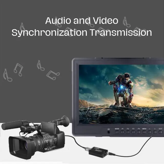 Alt view image 3 of 7 - Groza HDMI to SDI Converter, HDMI to SD-SDI HD-SDI 3G-SDI Audio Video Adapter,Support 1080P 1080I for Camera Home Theater Monitora