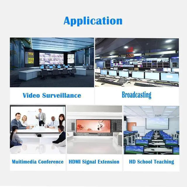 Alt view image 7 of 7 - Groza HDMI to SDI Converter, HDMI to SD-SDI HD-SDI 3G-SDI Audio Video Adapter,Support 1080P 1080I for Camera Home Theater Monitora