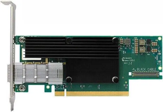Alt view image 2 of 4 - MCX653105A-HDAT ConnectX-6 VPI - Network Adapter - PCIe 4.0 x16-200Gb Ethernet / 200Gb Infiniband QSFP28 x 1