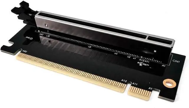 Alt view image 4 of 7 - 4.0 x16 PCIe Extended Card Gen*3/4 Test Protection Card Expansion Riser Adapter Extender PCI-E Slots Protector for Motherboard 1U 2U 3U (R33U)