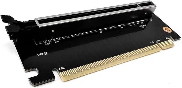 Alt view image 6 of 7 - 4.0 x16 PCIe Extended Card Gen*3/4 Test Protection Card Expansion Riser Adapter Extender PCI-E Slots Protector for Motherboard 1U 2U 3U (R33U)