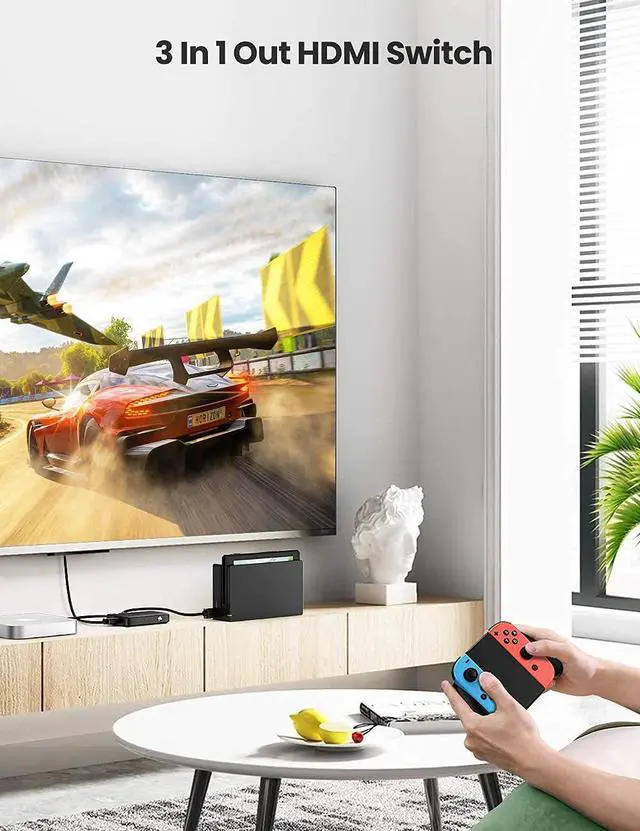 Alt view image 7 of 7 - UGREEN 2 in 1 Out 4K HDMI USB Switch with 3 in 1 Out HDMI Switch