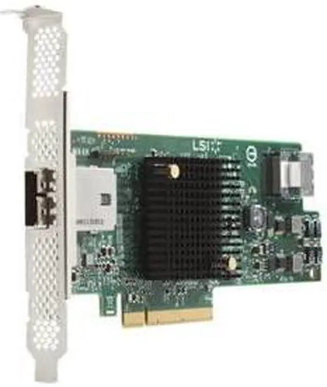 Alt view image 2 of 2 - HP LSI 9217-4i4e 8-Port SAS 6Gb/s RAID Card E0X20AA
