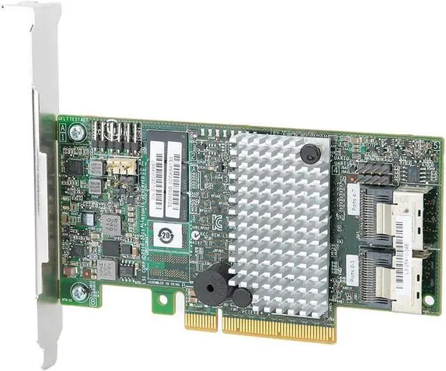 Alt view image 5 of 7 - ASHATA LSI 9267 8i 2208 Dual core Main Control Disk RAID Card Contreller Card PCIEx8 6GBps 512M Support RAID0 1 (S)