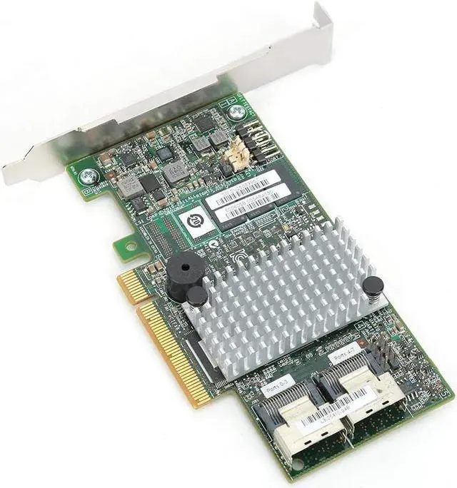 Alt view image 6 of 7 - ASHATA LSI 9267 8i 2208 Dual core Main Control Disk RAID Card Contreller Card PCIEx8 6GBps 512M Support RAID0 1 (S)