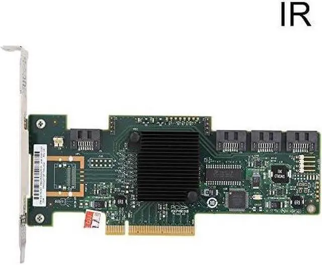 Alt view image 7 of 7 - SSD Array Card 4-Port RAID Storage Controller Card 6GB SATA/SAS Array Card for LSI IR/IT Mode, for Windows 10/8/7 with Driver(LSI IR)