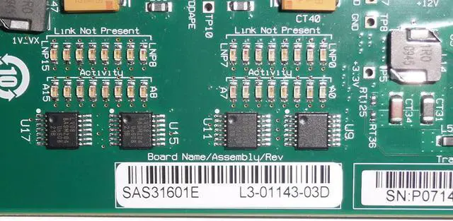 Alt view image 4 of 4 - LSI Logic Controller HBA 16 Port External PCI SAS SAS31601E L3-01143-03D
