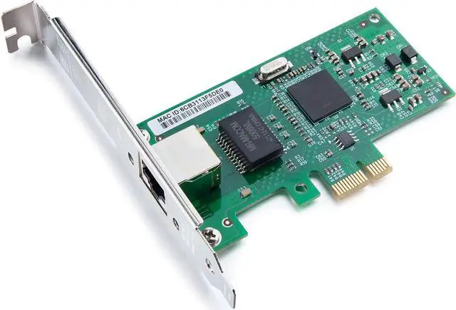 Main image of Gigabit PCIe NIC with Intel 82573 Chip, 1Gb Network Card Compare to Intel 82573 NIC, Single RJ45 Port, PCI Express X1, Ethernet Card with Low Profile for Windows/Windows Server/Linux