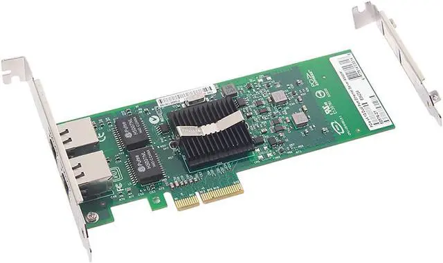 Main image of 10/100/1000Mbps Gigabit Ethernet Converged Network Adapter (NIC) with Intel 82576 Chip | Ethernet PCI Express Network Card | Dual RJ45 Copper Ports | PCI Express 2.0 X4 | Compare to Intel E1G42ET