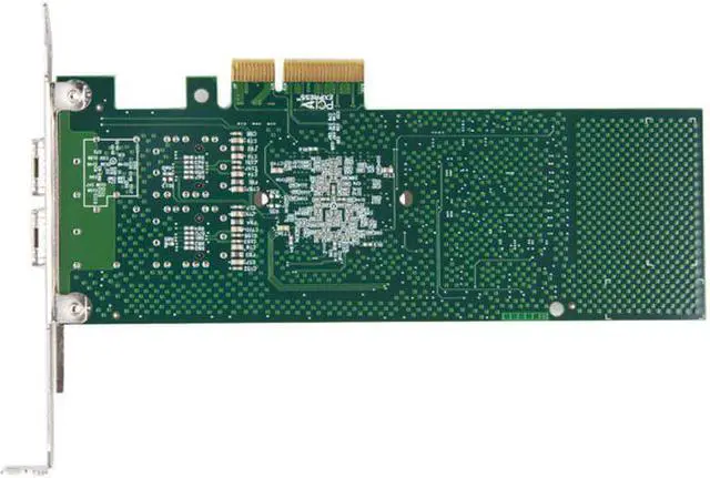 Alt view image 4 of 7 - 10/100/1000Mbps Gigabit Ethernet Converged Network Adapter (NIC) | with Intel 82576 Chip | Ethernet PCI Express NIC Network Card | Dual SFP Ports | PCI Express 2.0 X4 | Compare to Intel E1G42EF