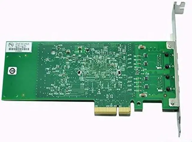 Alt view image 5 of 6 - Jeirdus for Intel 82576 Chip E1G42ET 1.25G Gigabit PCI Express 2.0 X1 Ethernet Converged Network Adapter (NIC), Dual RJ45 Copper Ports