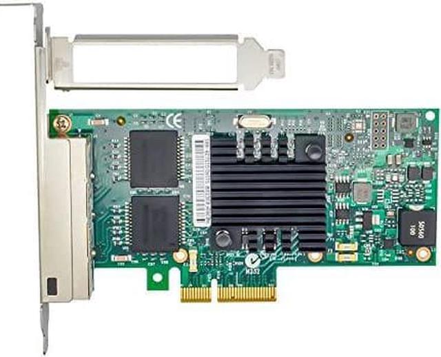 With Intel I350AM2 Chipset I350-T4 PCI-E X4 Quad RJ-45 Ethernet