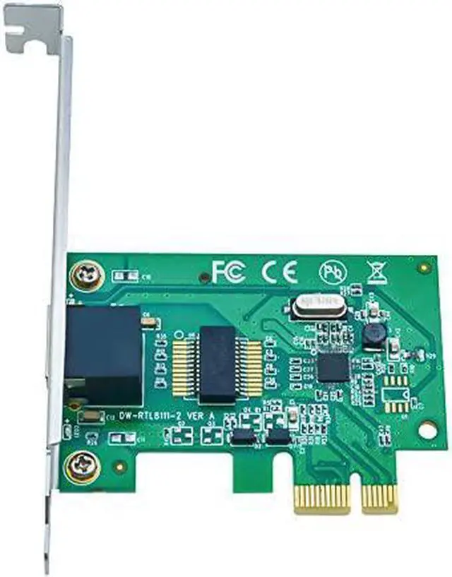Alt view image 4 of 4 - Jeirdus for RTL8111E AC331 PCI-E Gigabit Ethernet LAN Network Card 10/100/1000Mbps Adapter for Desktop PC