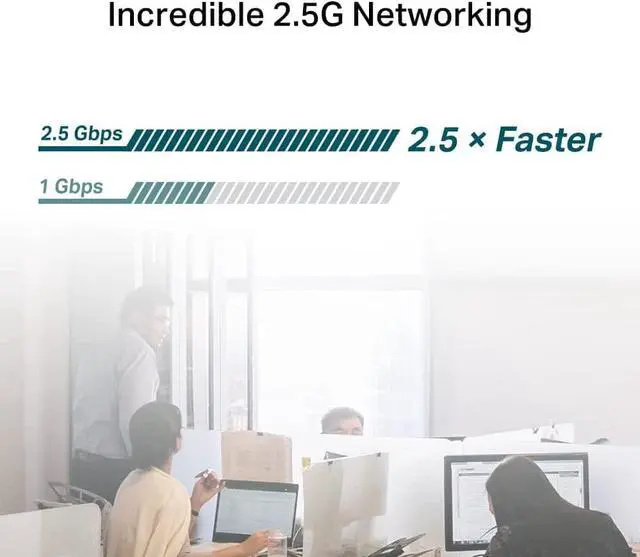 Alt view image 2 of 7 - 2.5GB PCIe Network Card (TX201)  PCIe to 2.5 Gigabit Ethernet Network Adapter Supports Windows 11/10/8.1/8/7 Win Server 2022/2019/2016 Linux