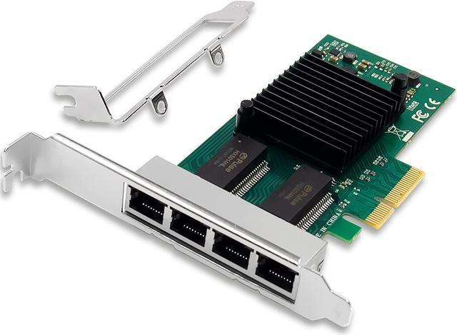 1.25G Gigabit Ethernet NIC with Intel I350AM4 Controller, 1Gb PCI