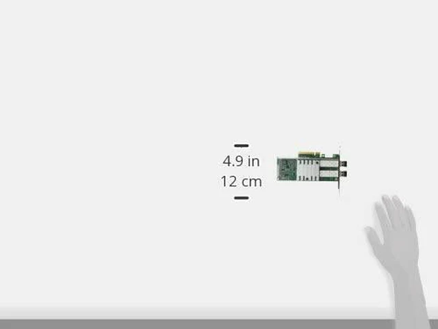 Alt view image 2 of 2 - Intel E10G42BFSR Ethernet X520-SR2 Server Adapter