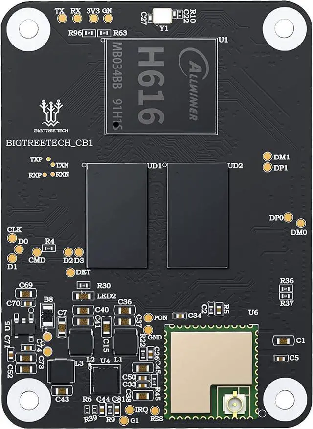 Main image of BIGTREETECH CB1 V2.2 Core Control Board, 1GB RAM, 100M Ethernet + 100M WiFi, Support HDMI, Compatible Raspberry Pi 4, Pi4B Adapter, Manta M8P/ M4P Motherboard to Run Klipper Firmware