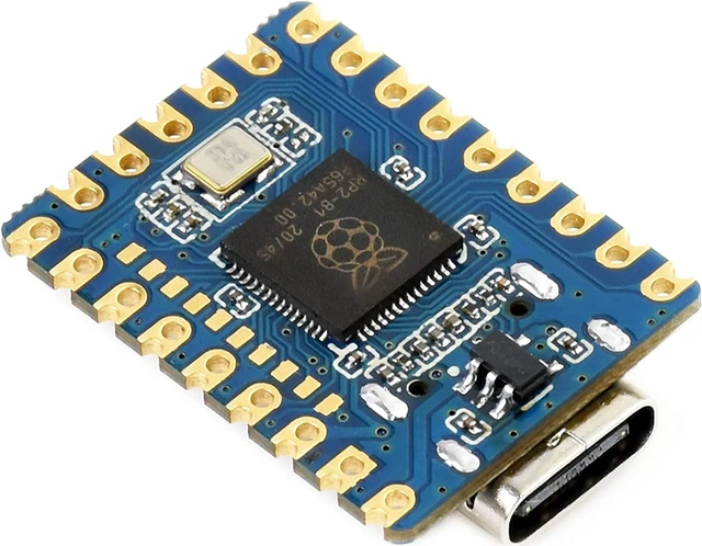 Main image of RP2040-Zero Mini Board, Pico-Like MCU Board Based on Raspberry Pi MCU RP2040, Dual-Core Arm Cortex M0+ Processor, Onboard 2MB Flash Memory, Type-C USB Connector, Support C/C++MicroPython
