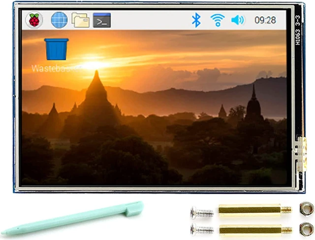Main image of Waveshare 3.5" Resistive Touch Screen IPS LCD 480x320, XPT2046 Controller, Compatible with Raspberry Pi 5/4B/3B+/3B/2B/A+/B+/Zero W/Zero 2W