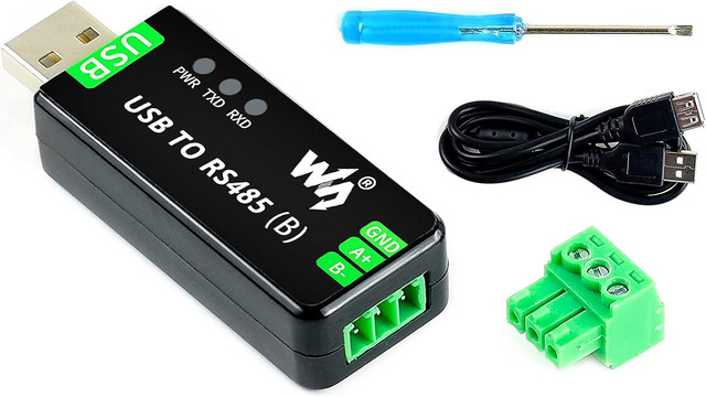 thumbnail image 2 of Industrial USB To RS485 Bidirectional Converter, Onboard Original CH343G, Multi-Protection Circuits 2 of 9