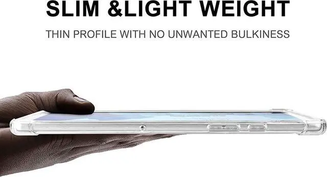 Alt view image 7 of 7 - Galaxy Tab A7 10.4 Case, Premium TPU Skin Case Cover Ultra Thin and Lightweight Protection with Camera & Charging Port Cut-Outs for Samsung Galaxy Tab A7 10.4-inch T500 [Clear]