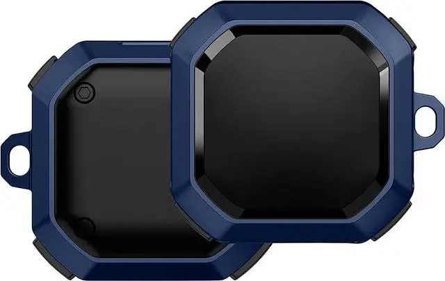 Main image of Premium Protection Case Cover Anti-Scratch Full-Body Slim for Samsung Galaxy Buds Live 2020/ Pro 2021 / Buds 2 (2021) (Black / Dark Blue)