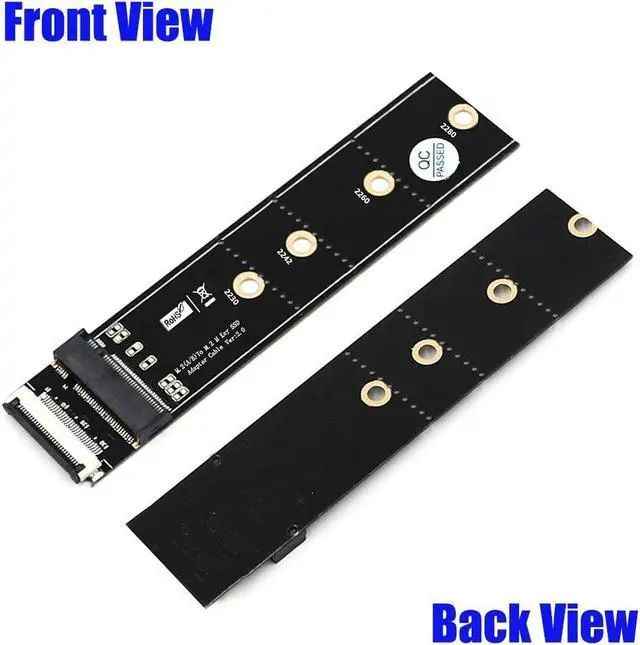 Alt view image 4 of 7 - M.2 NGFF Key M to Key A+E Extension Cable Adapter Card with High Speed FPC Cable for 2230/2242/2260/2280 Laptop SSD Adapter