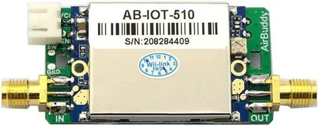 Main image of Two-Way Lora Signal Booster, 433MHz /510MHz /868MHz  Power Signal Amplifier Module WiFi Range Extender Transmitting & Receiving for Lora Router Ethernet RC Drone (IOT-510MHz SMA)