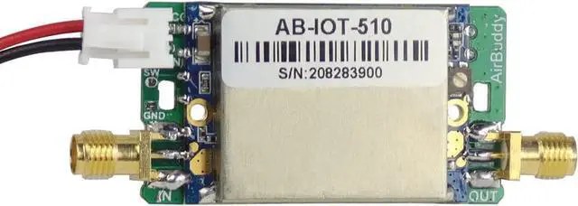 Alt view image 3 of 5 - Two-Way Lora Signal Booster, 433MHz /510MHz /868MHz  Power Signal Amplifier Module WiFi Range Extender Transmitting & Receiving for Lora Router Ethernet RC Drone (IOT-510MHz SMA)
