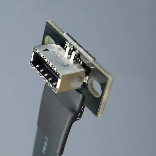 Alt view image 4 of 6 - ADT-Link USB3.1 GEN2 Type-E to Type-E Extension Cable Internal USB 3.1 E Type Male to Female Cable w Screw Holes for Motherboard (20 CM)